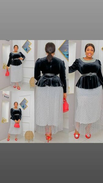 Turkey Gown; Up and down