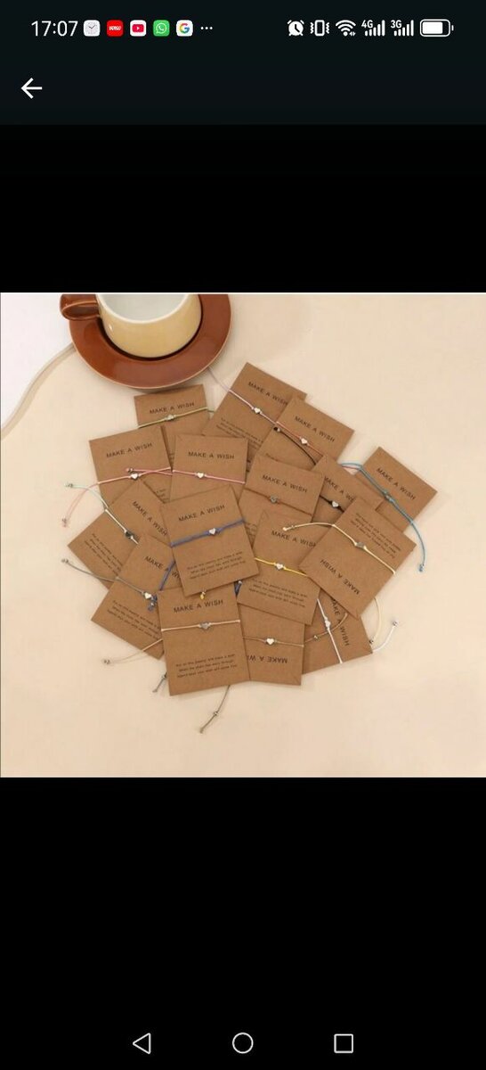 Bracelets en forme de cœur