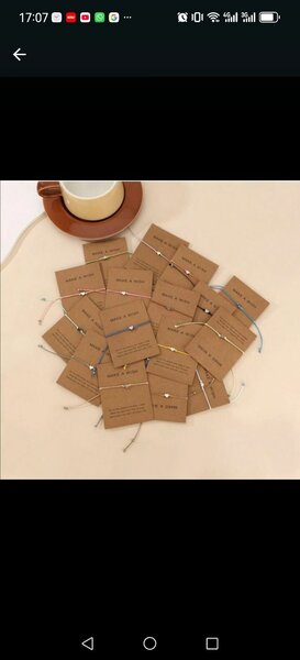 Bracelets en forme de cœur