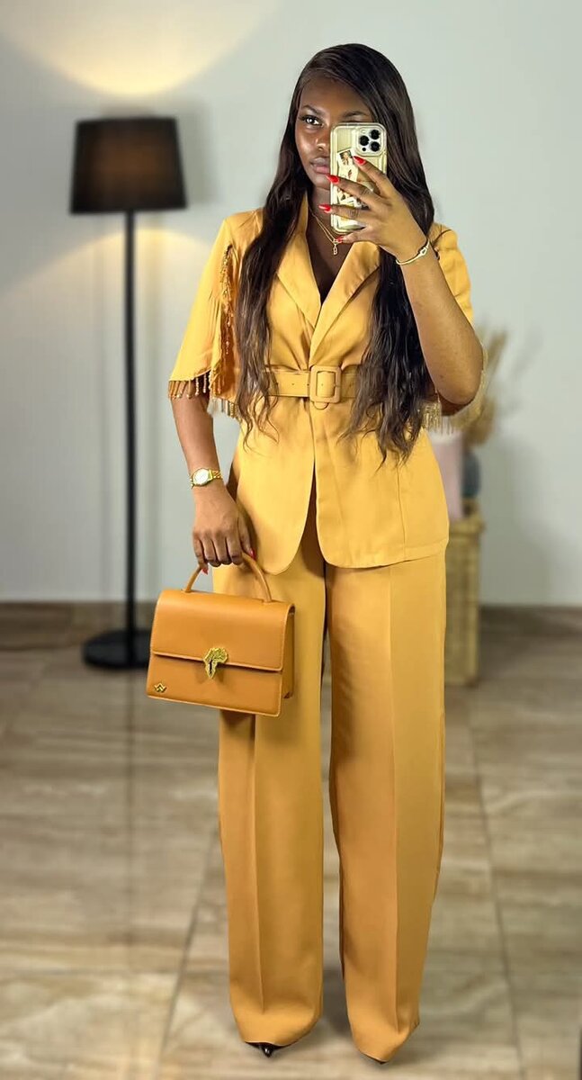 Ensemble pantalon femme chic