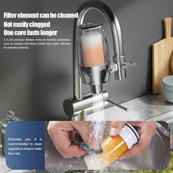 Filtre à Eau Robinet 0.1UM