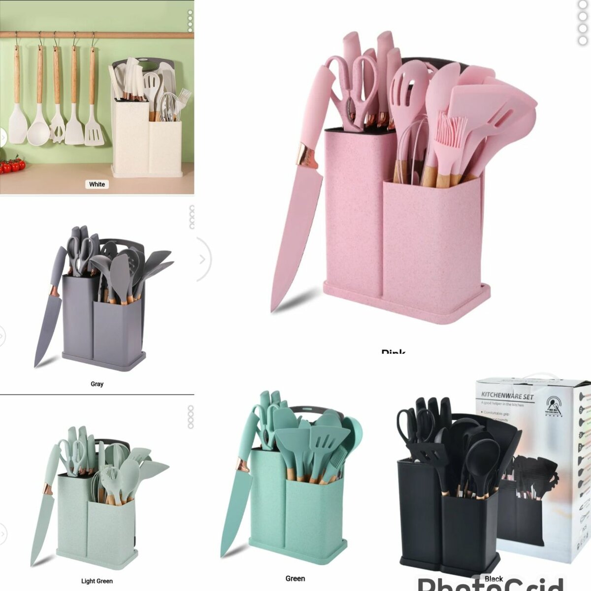 19pcs kitchenware set