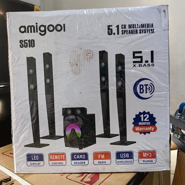 Amigool Home Theater/Sound system and Bluetooth connection