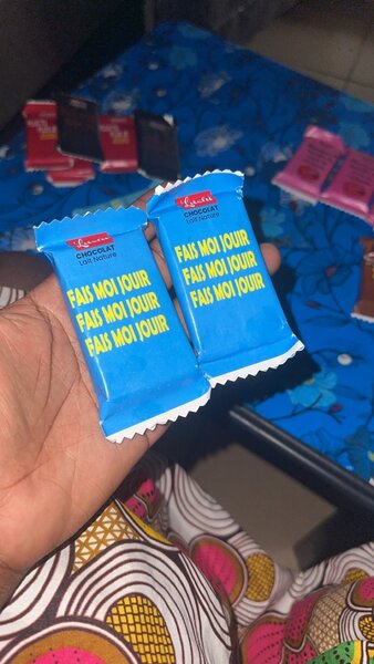 Chocolats humoristiques délicieux