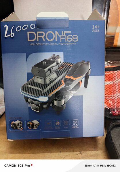 Drone F168 pour photographie aérienne