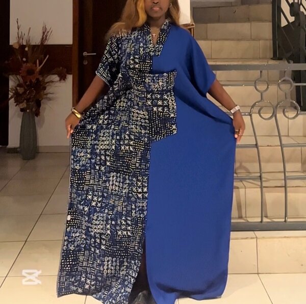 Robe Bicolore Élégante