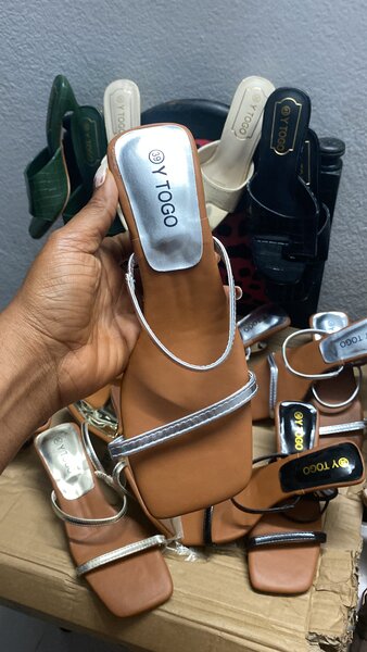 Mules à talons élégantes