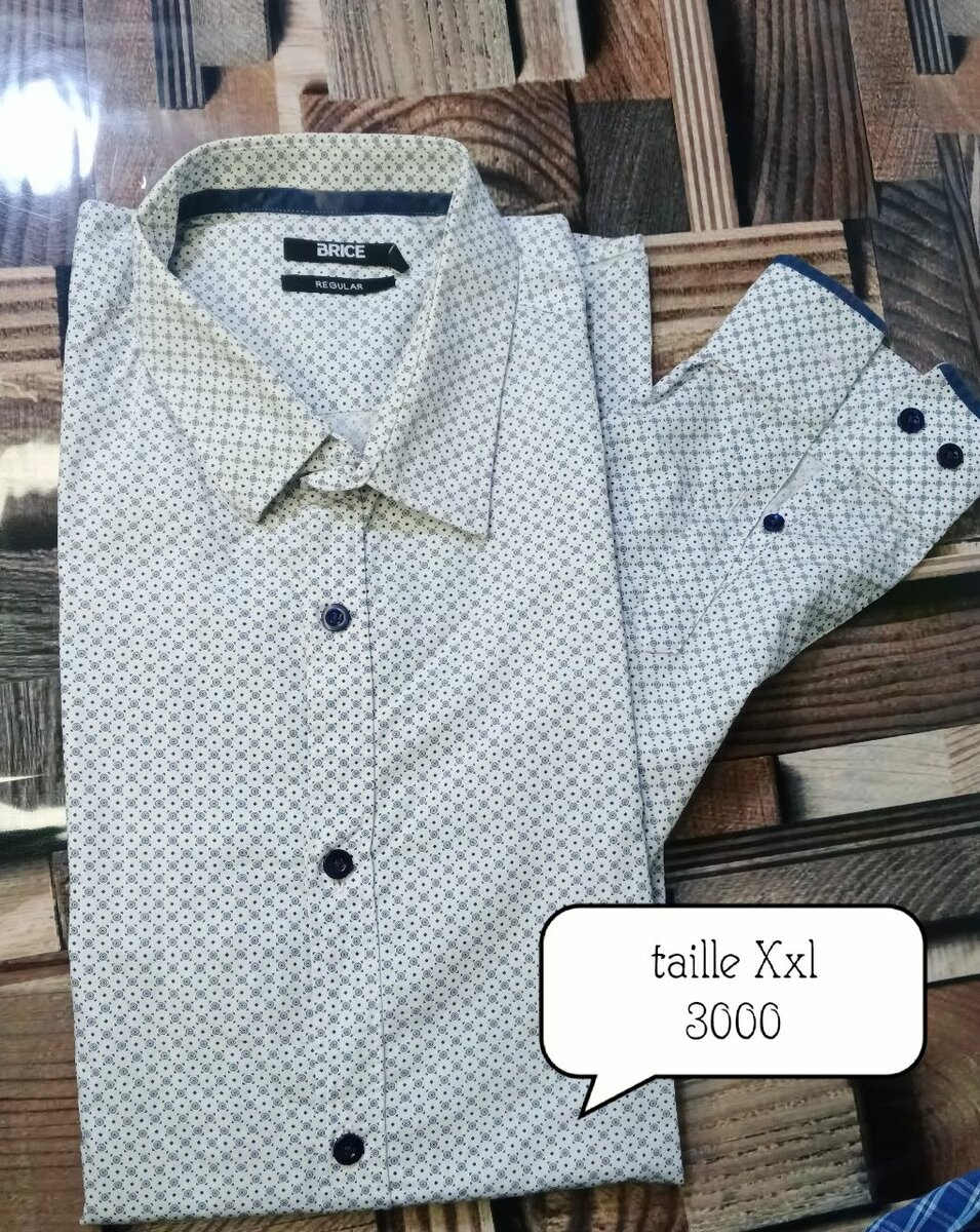 Chemise fripperie 1er choix