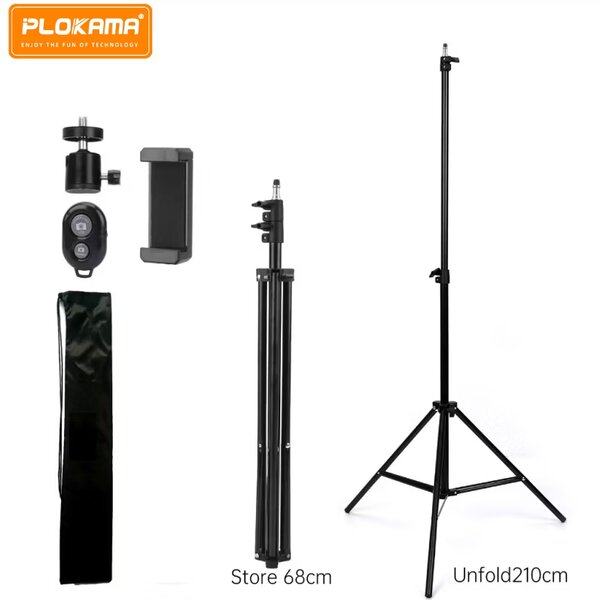 Plokama 3521 Complete 2M Tripod Package with Bluetooth Remot