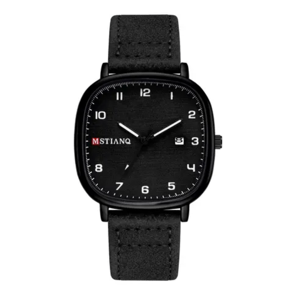 Montre élégante MSTIANQ en cuir