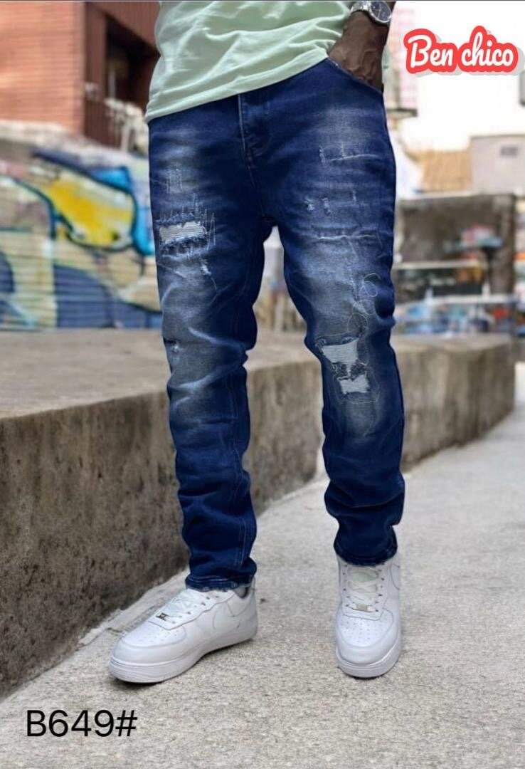 Jeans Homme Style Décontracté