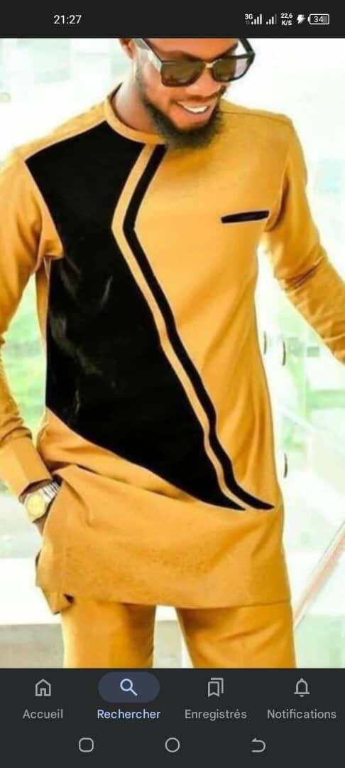 Tunique en tissu coton oxford