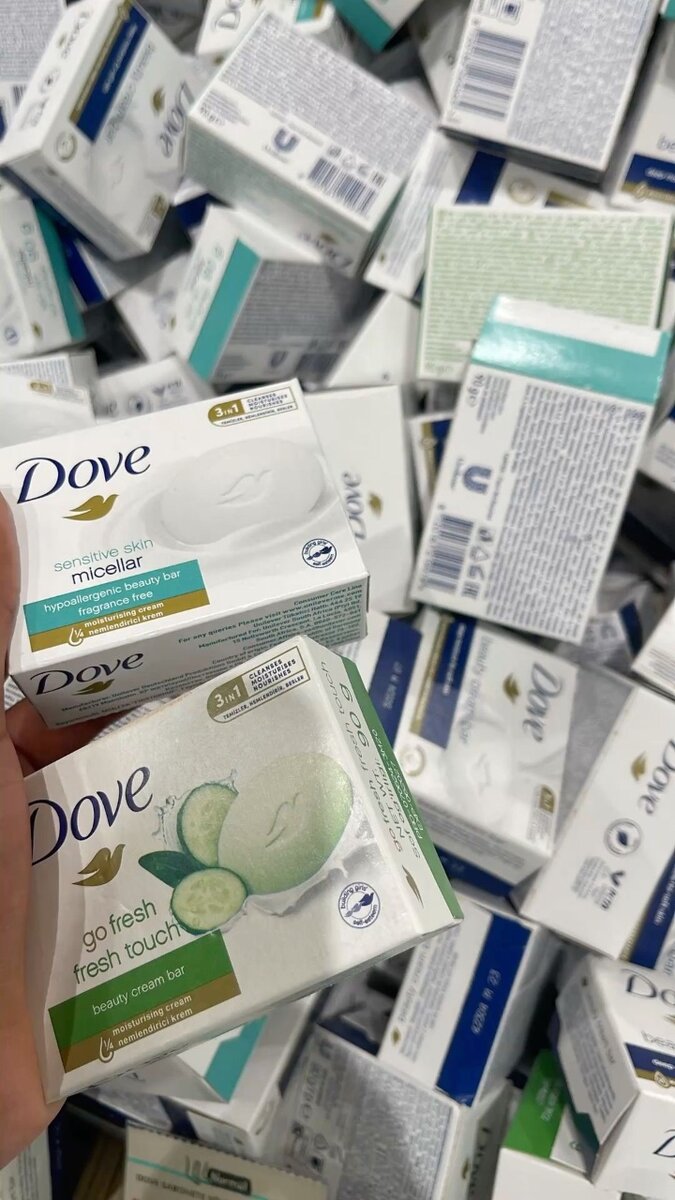 Savon Dove Original & Parfumé