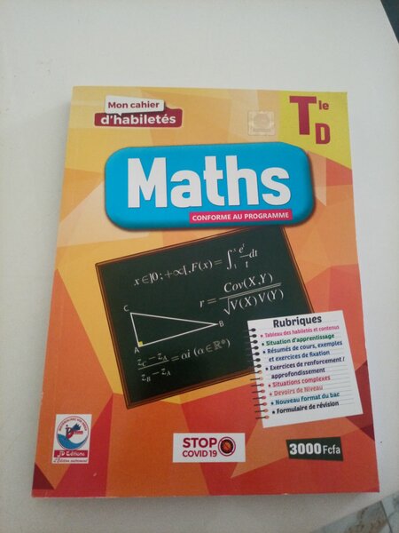 Mon cahier d'habiletés maths