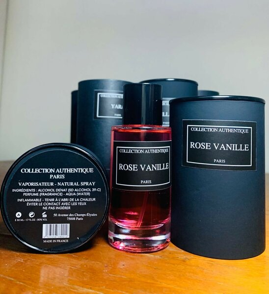 Parfum Rose Vanille Authentique