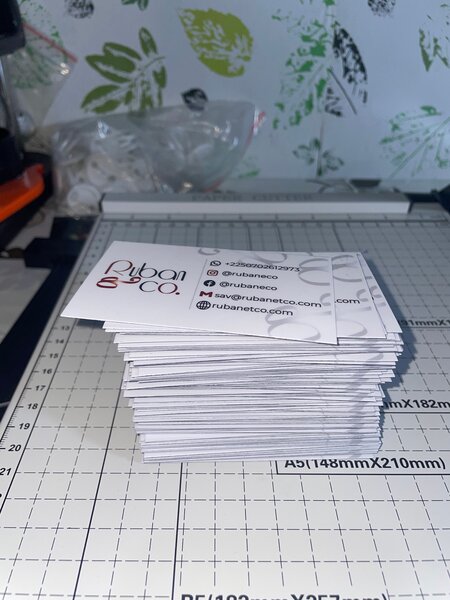 Impression cartes de visites
