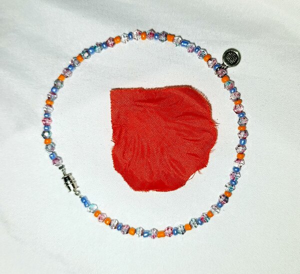 Bijoux de pieds colorées