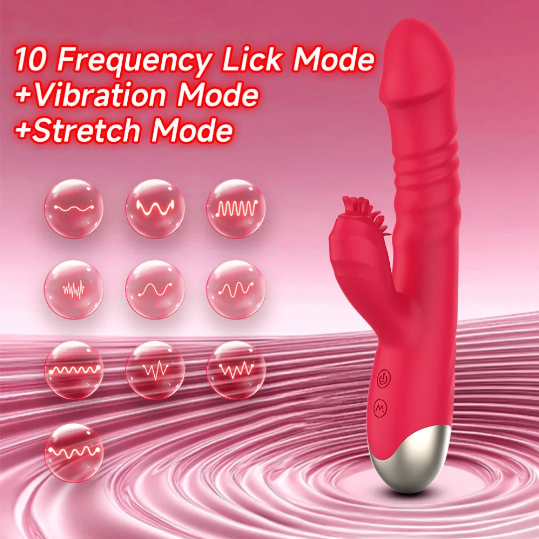 Vibromasseur Multifonction Étanche