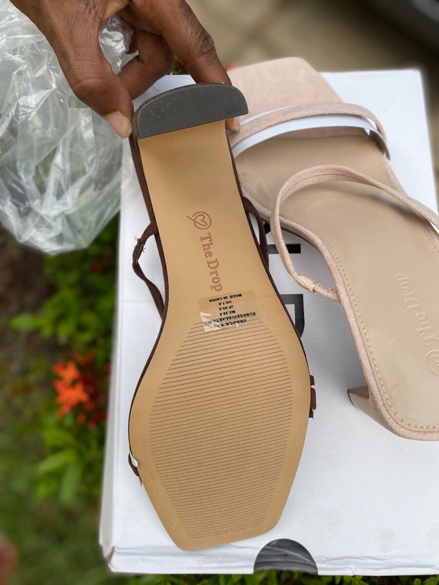 Sleek suede easy wear ladies sandals