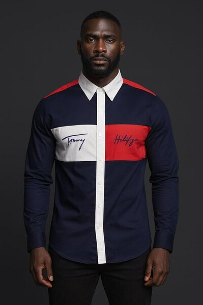 Chemise élégante multi-couleurs