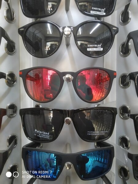 Мужские очки зеркальные Полароид