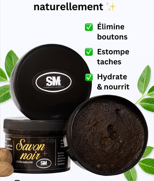 Savon Noir Naturel 100%