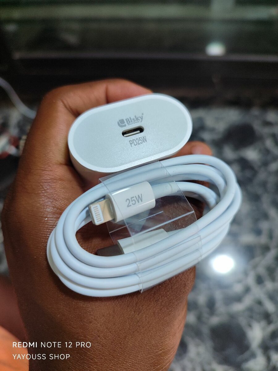 Chargeur iphone BLSKY 25W