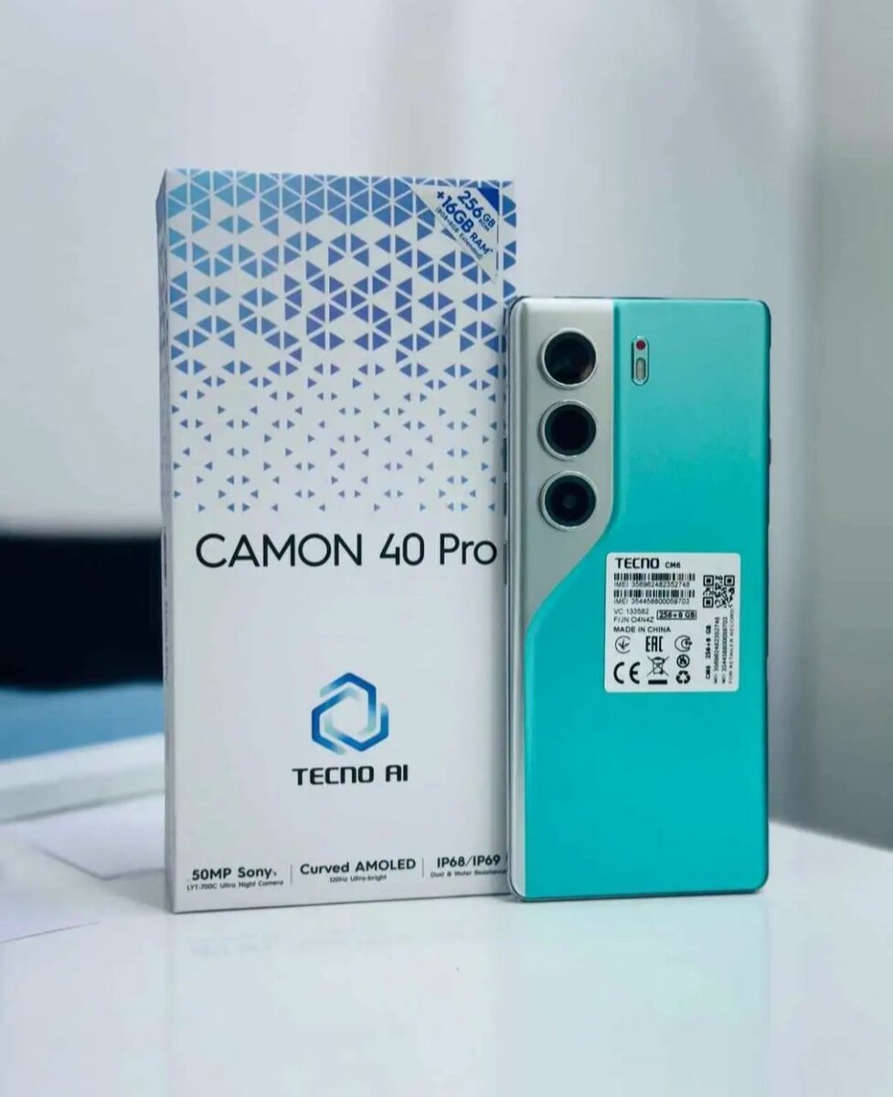 Tecno Camon 40 Pro - Elegant Smartphone