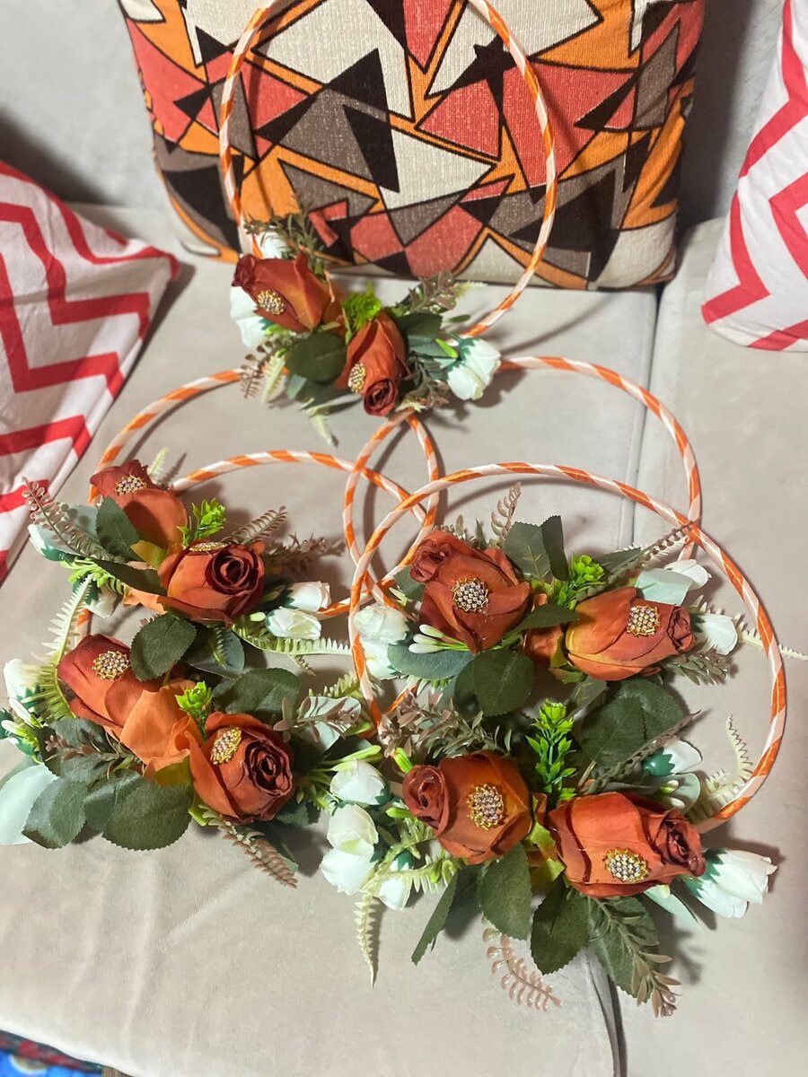 Cerceaux de fleurs
