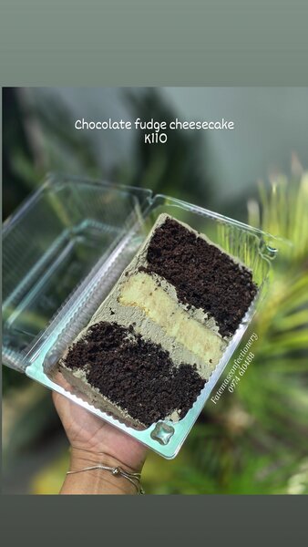 Chocolate fudge cheesecake