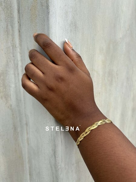 Bracelet tressé élégant