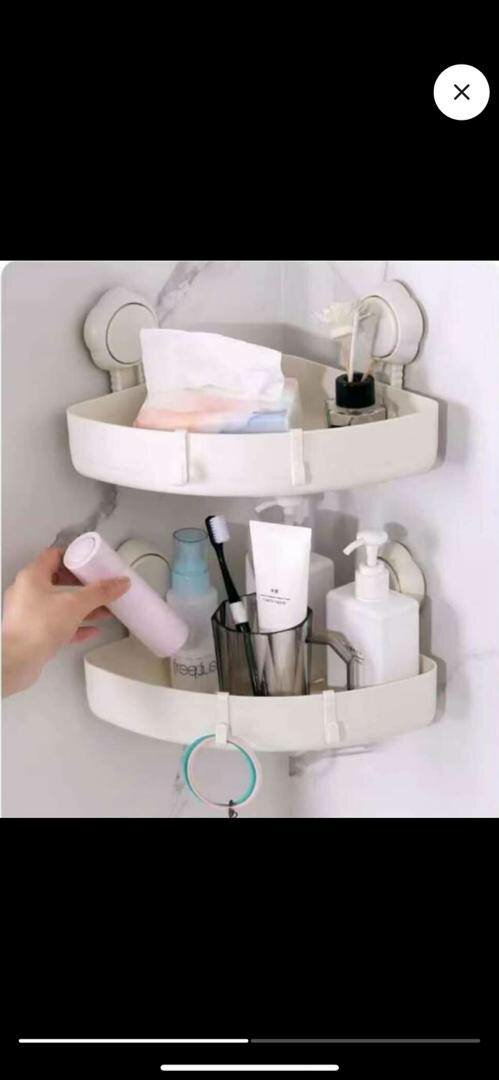 Étagère dangle pour salle de bain