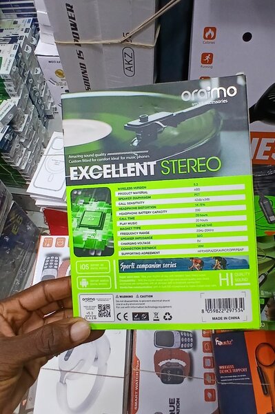 Écouteurs Sportifs Sans Fil Oraimo