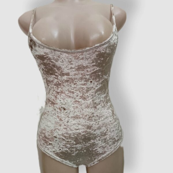 Body en velours tendance