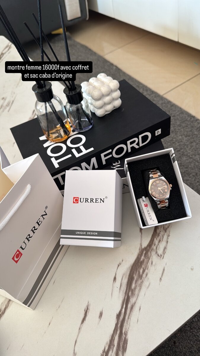 Montre Femme Élégante Curren