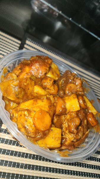 Ragoût de pommes au poulet