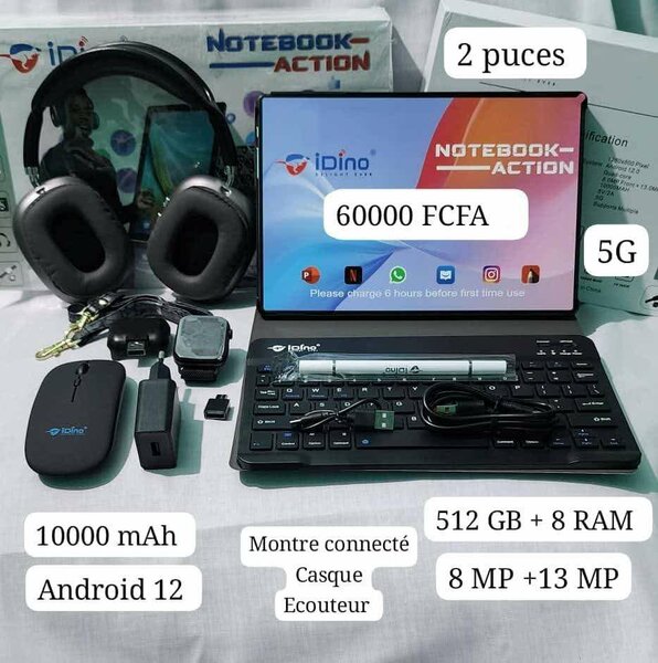 Tablette professionnelle Idino