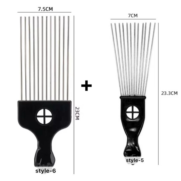 2PEIGNES AFRO LONG
