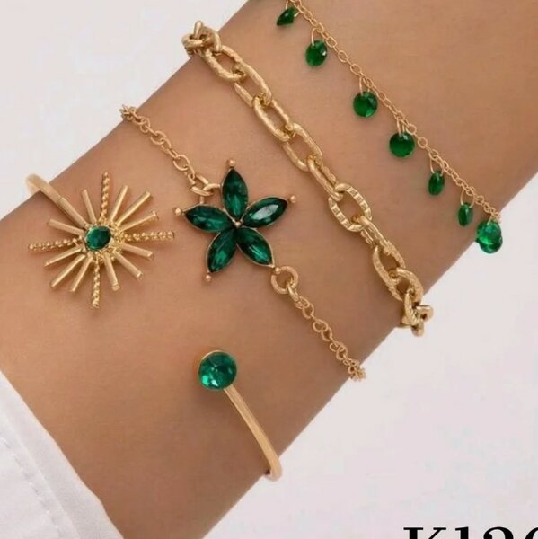 4 pieces bracelet set