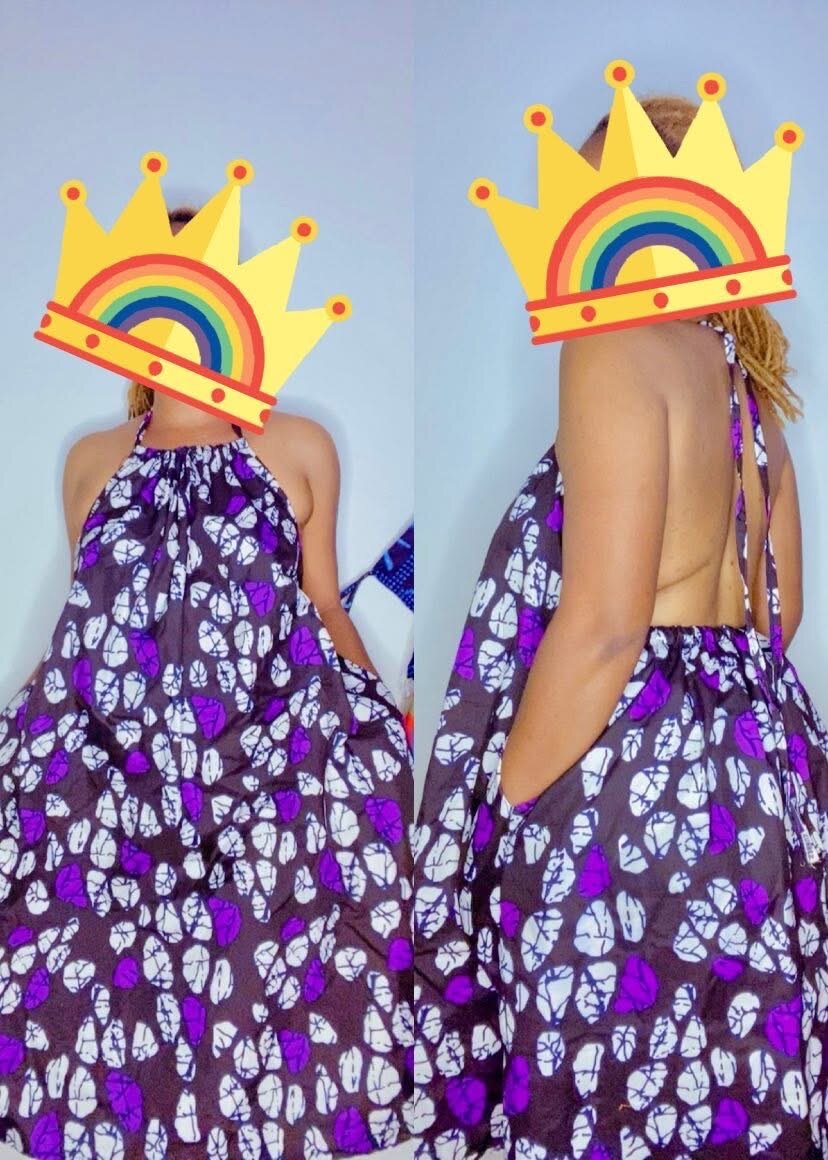 Robe d'Été Dos Nu Bohème