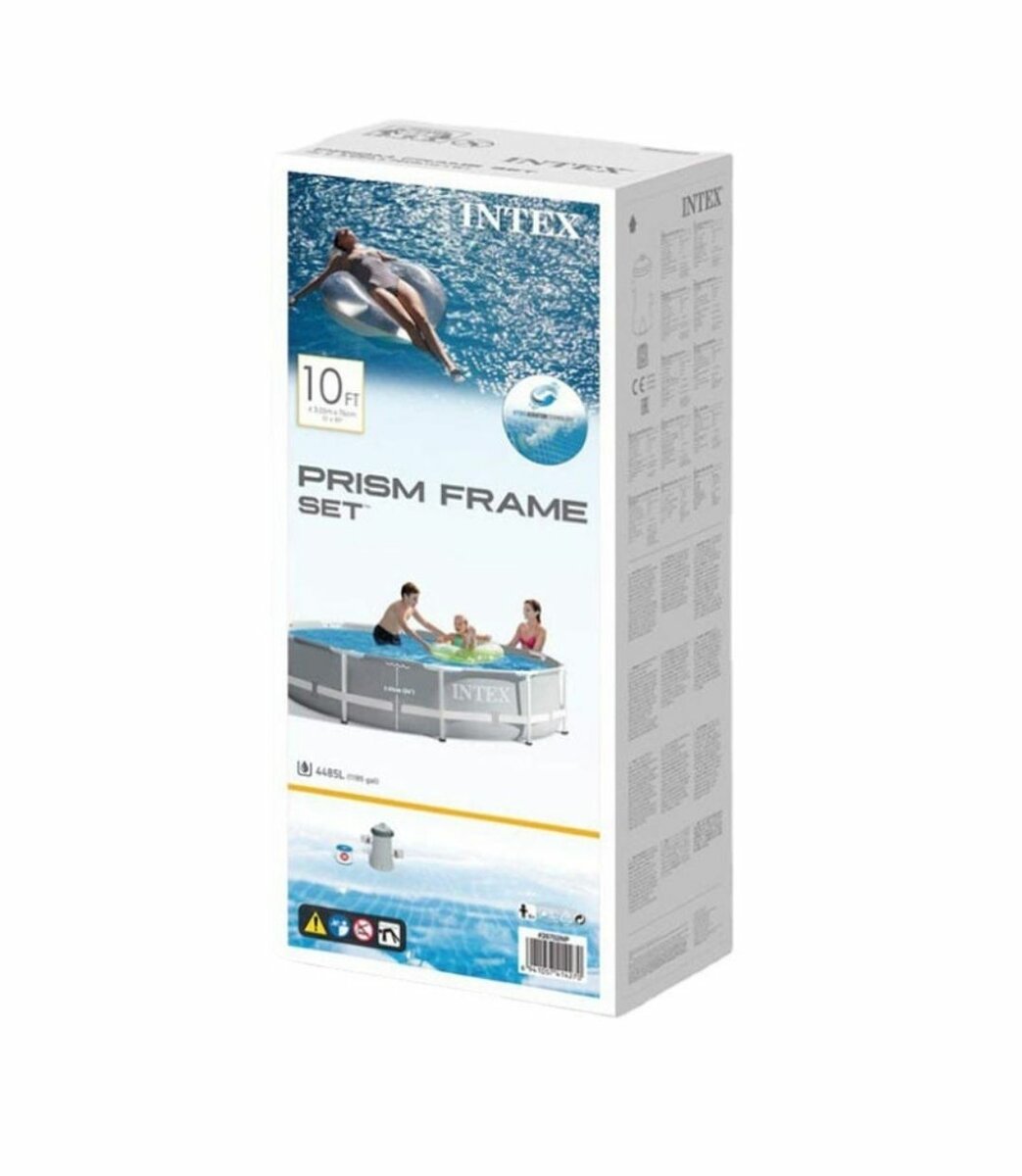 PRISM FRAME STEEL ABOVE GROUND POOL FOR SWIMMING 26702 (D120