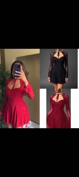 Robe courte élégante soirée