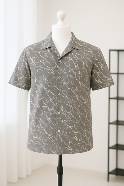 Chemise homme à motifs modernes