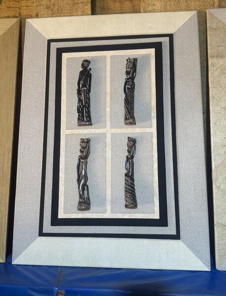 Tableau Art Africain Sculpte