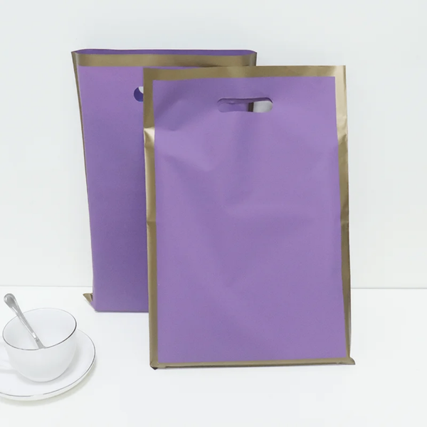 Sachet choco bord  doré