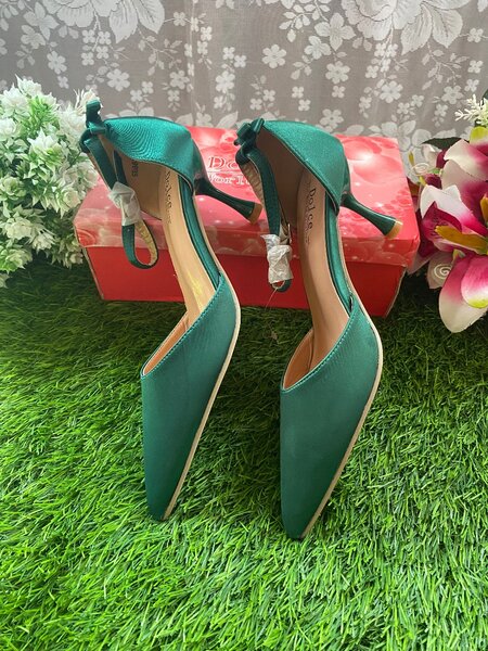Green heels here.