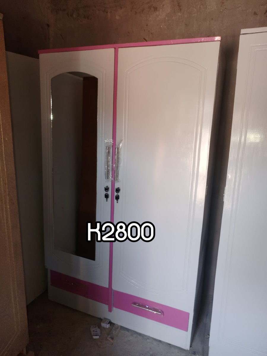 white-pink wardrobe