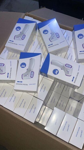 Thermomètre frontal