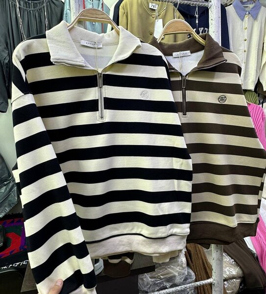 Полузамки в полоску