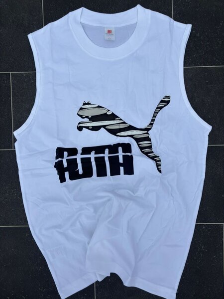 Débardeur Blanc Logo tendance